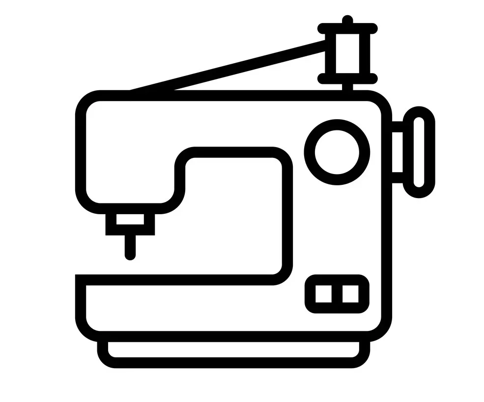 Sewing machine icon