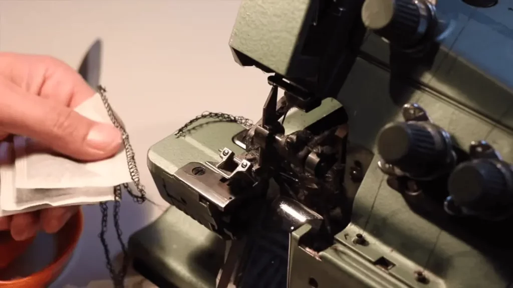 Tester stitch for sewing denim