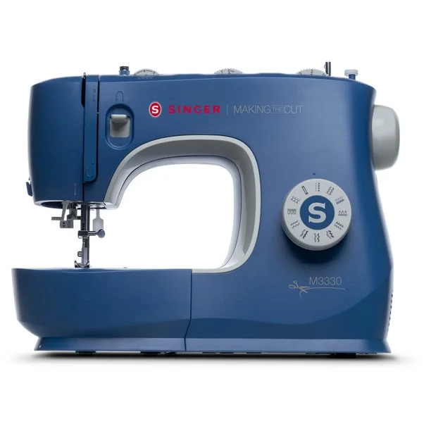 Visual representation of a mechanical sewing machine