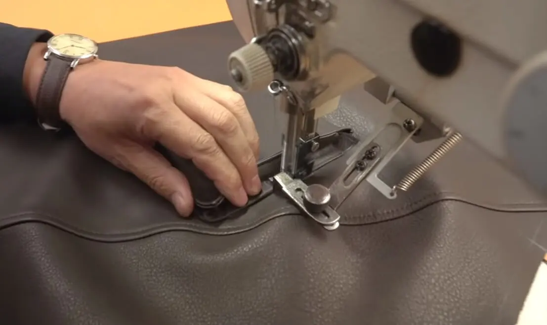 How to sew a leather jacket