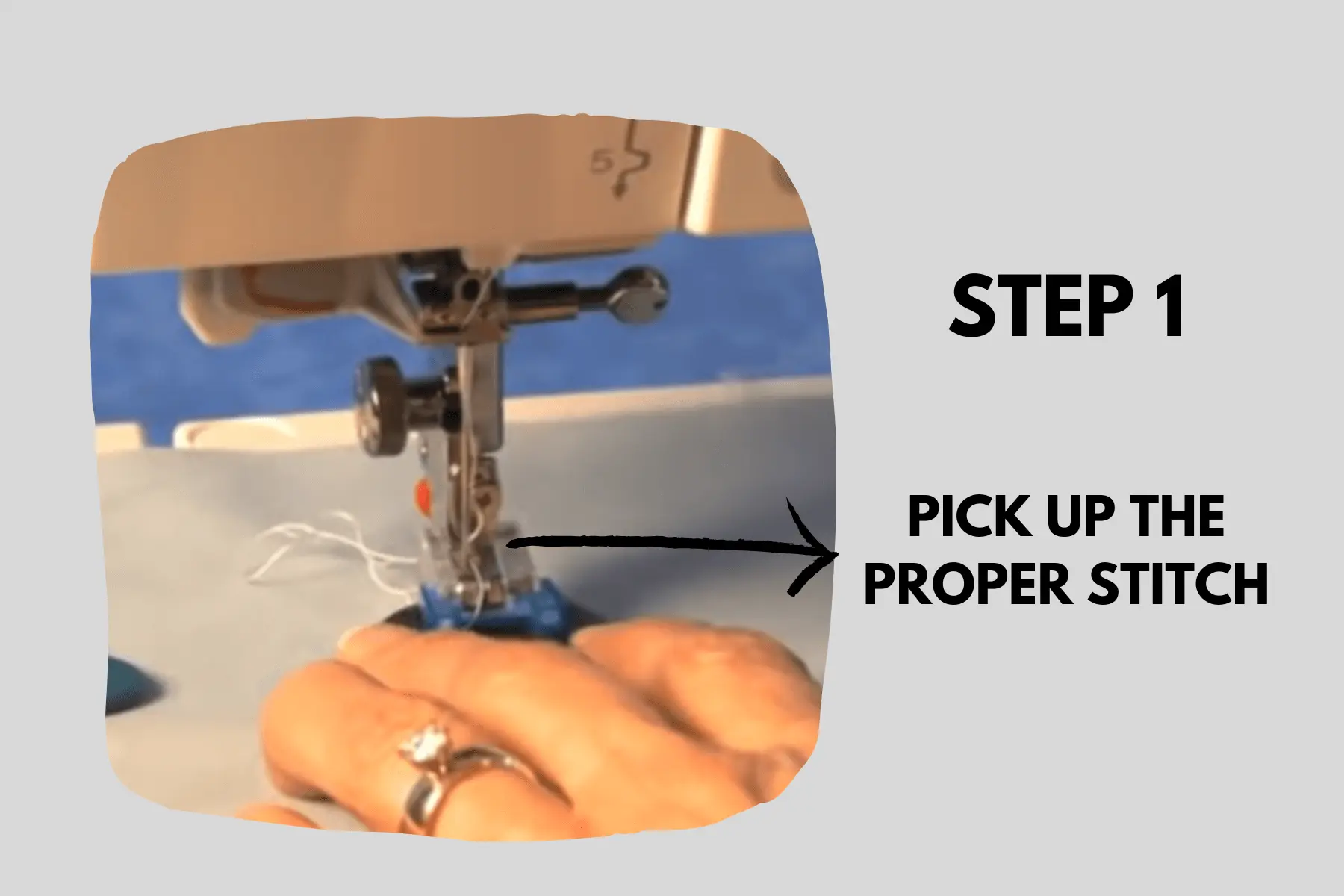 how to sew on a four hole button