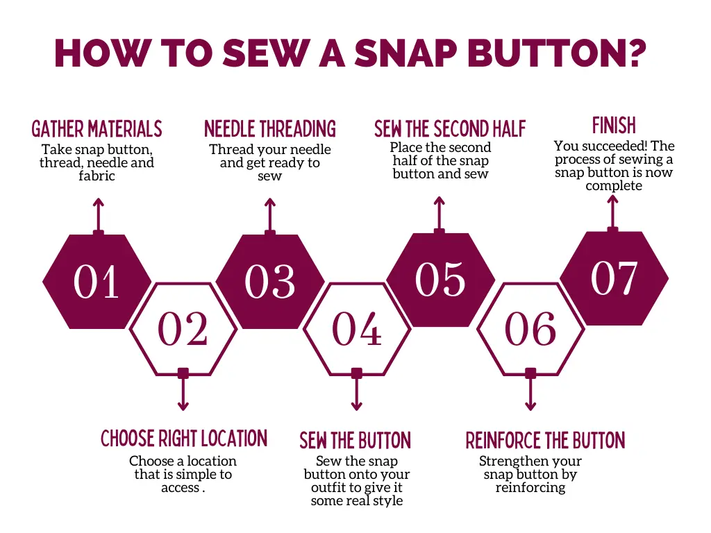how to sew snap buttons
