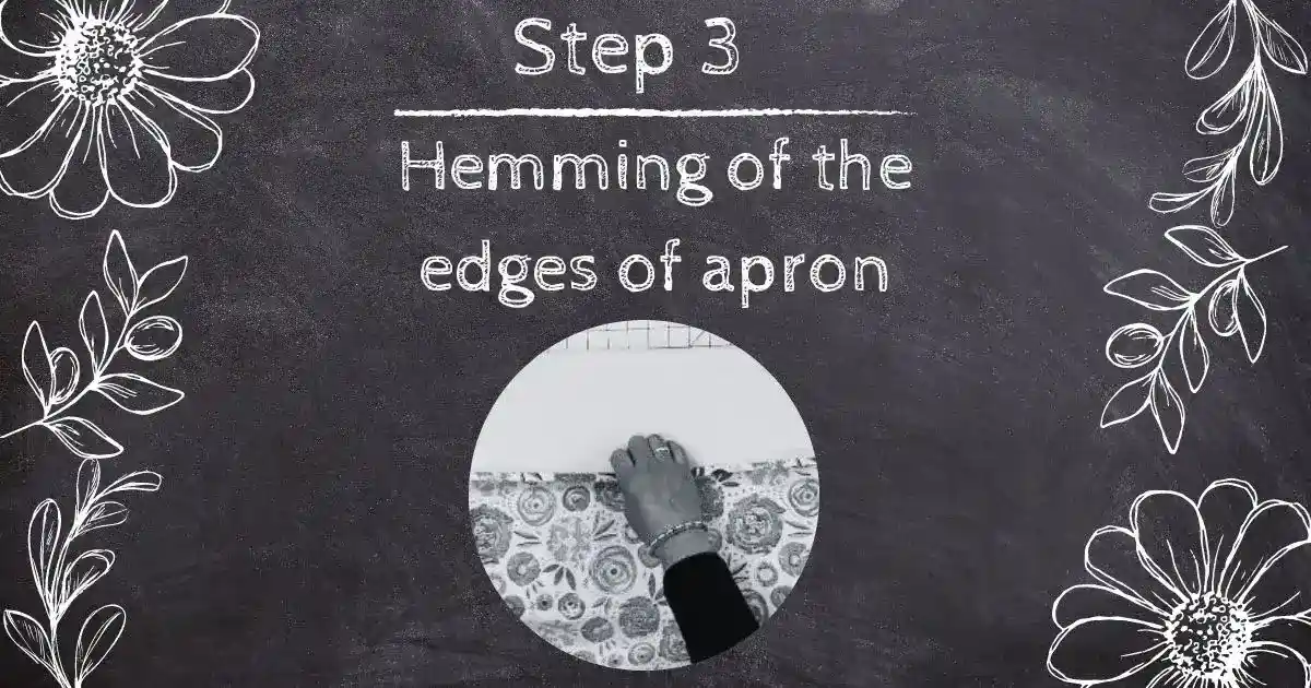 how to make a half apron