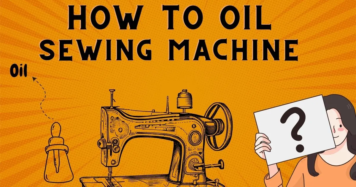 How to oil a sewing machine 