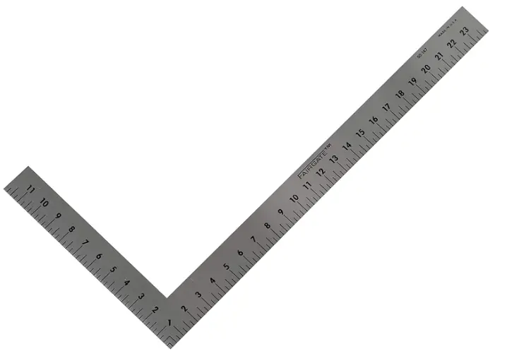 L - square, different measuring tools in sewing name