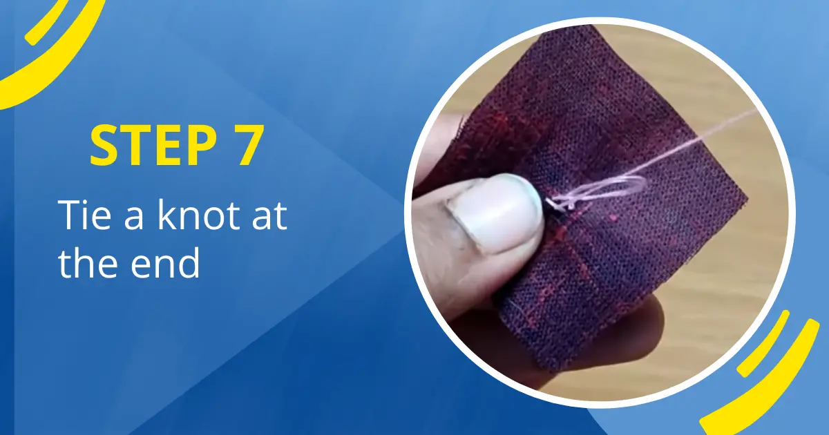 How to Stitch shank button 