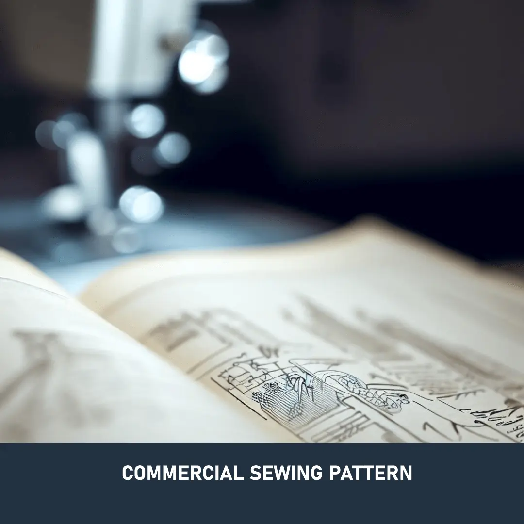 Commercial sewing pattern - how to use sewing pattern