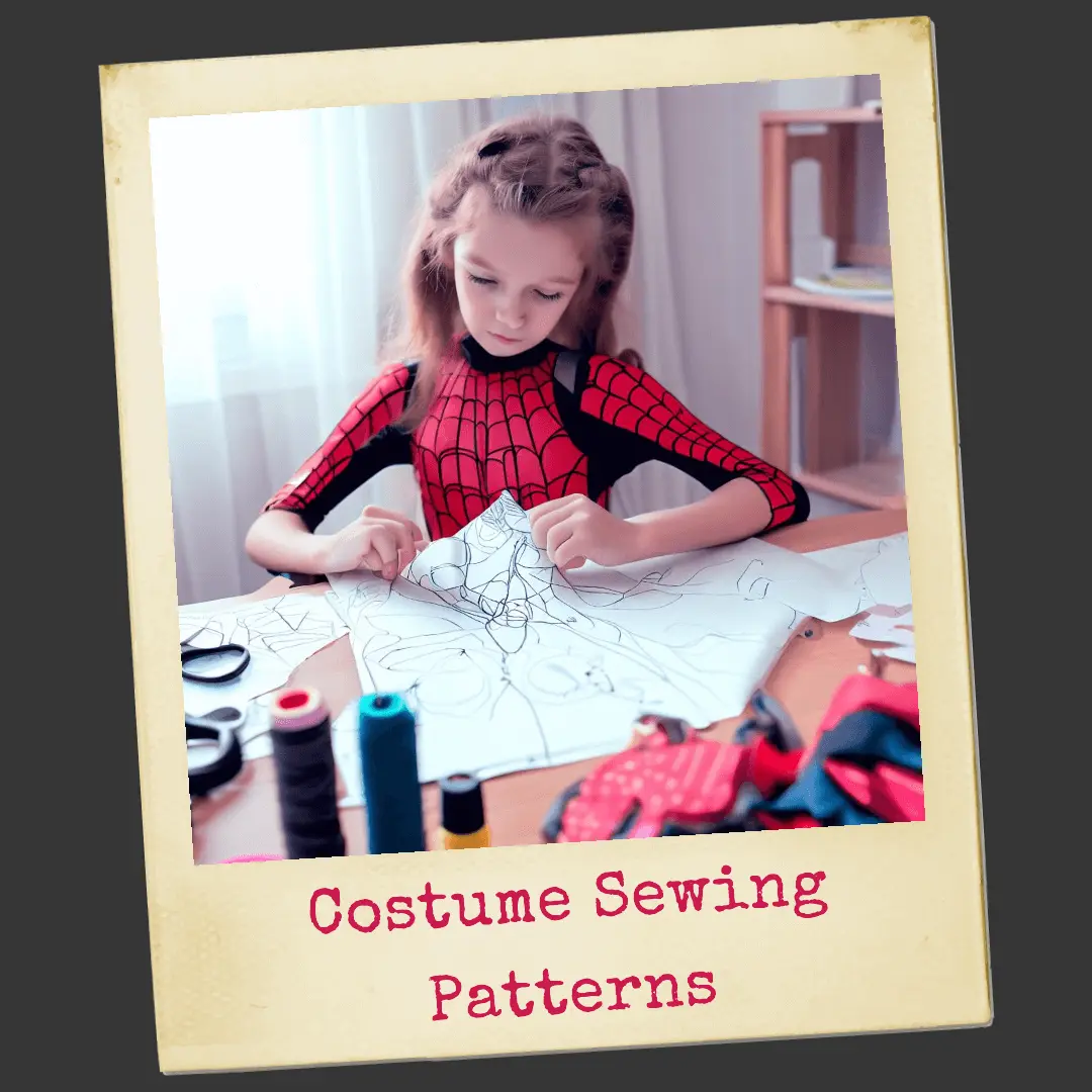 Costume sewing pattern - how to use sewing pattern