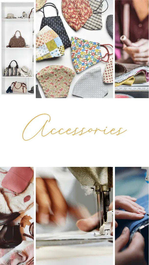 Uses of sewing patterns- Create Accessories