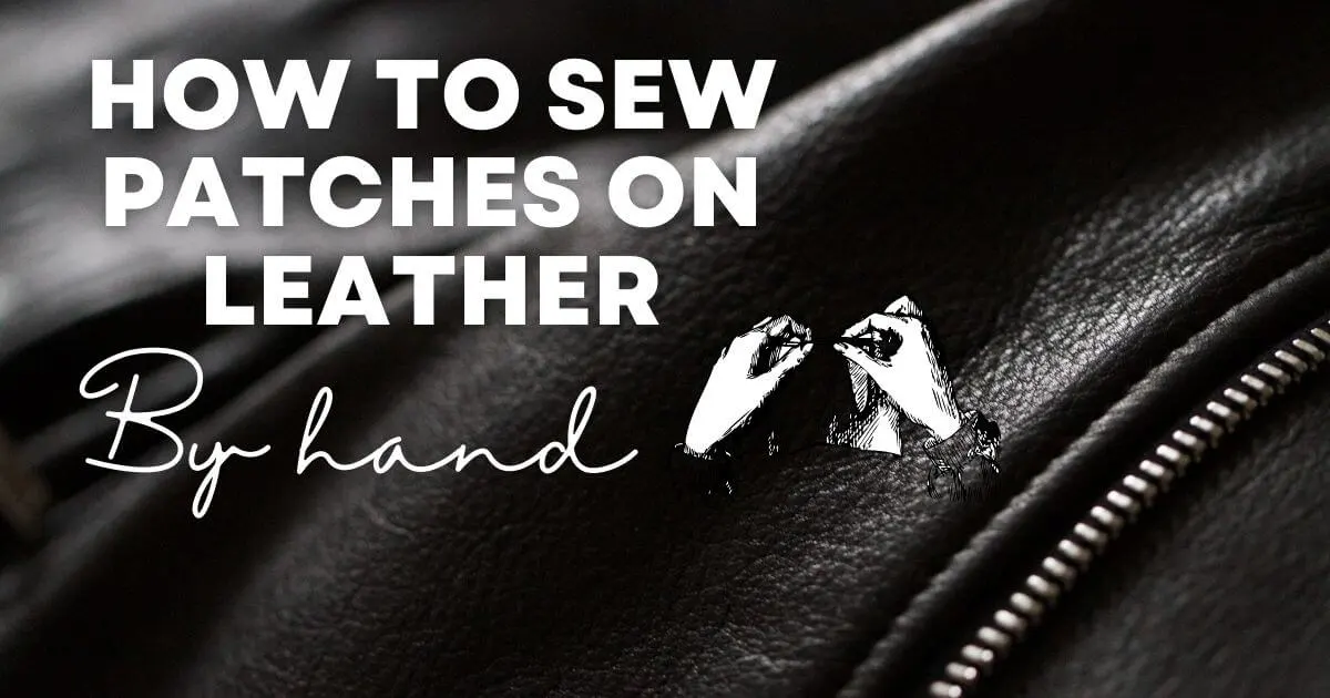 How to Sew Patches on a Leather Vest
