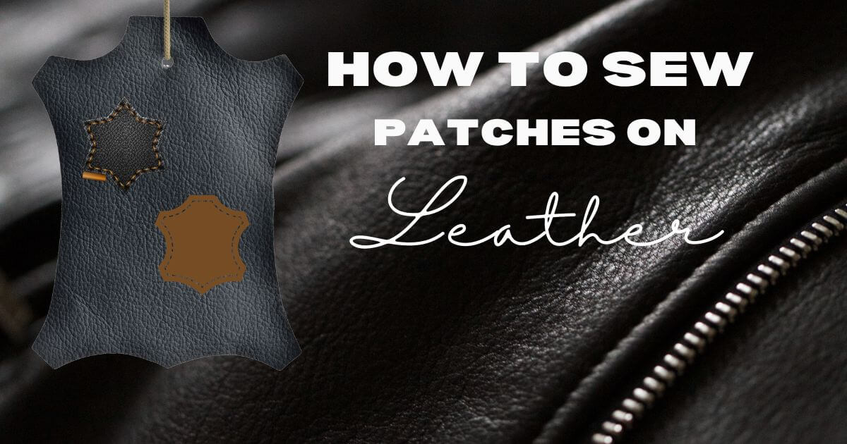 How To Sew Patches on a Jacket