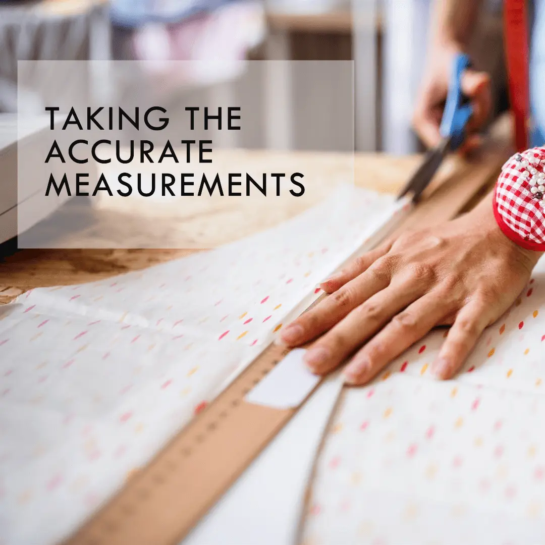 how to use a sewing pattern - Taking Accurate Measurements