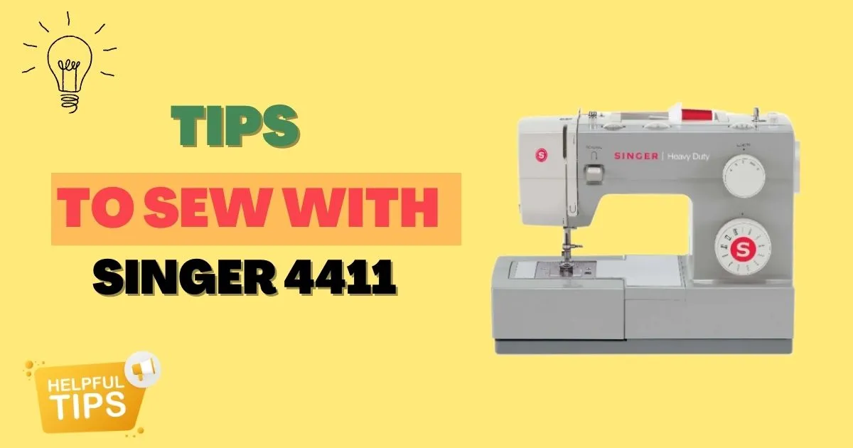 SINGER 4411 Heavy Duty Extra-High Sewing Speed Sewing Machine with