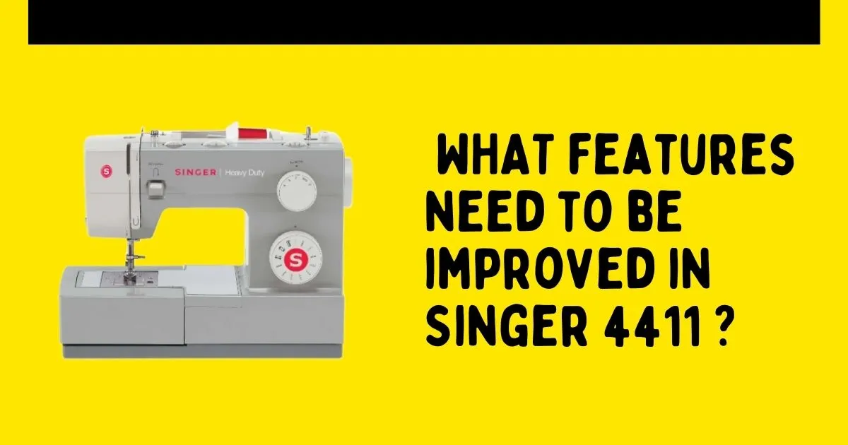 Singer 4411 Heavy Duty Sewing Machine Used