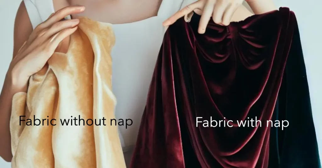Types of naps, What is a nap in sewing