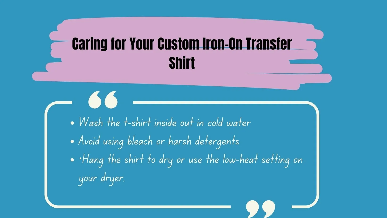 HOW TO IRON A LOGO? – 10 EASY STEPS FOR DIY IRON-ON TRANSFER
