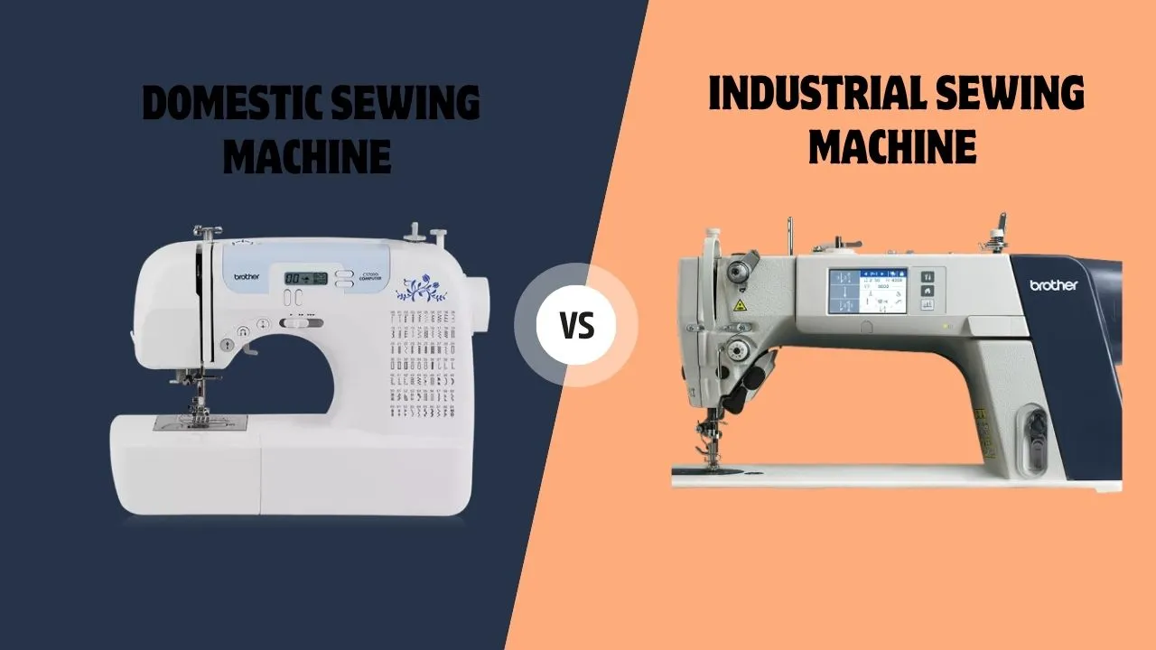 Difference Between Portable Sewing Machine or Industrial Sewing Machine