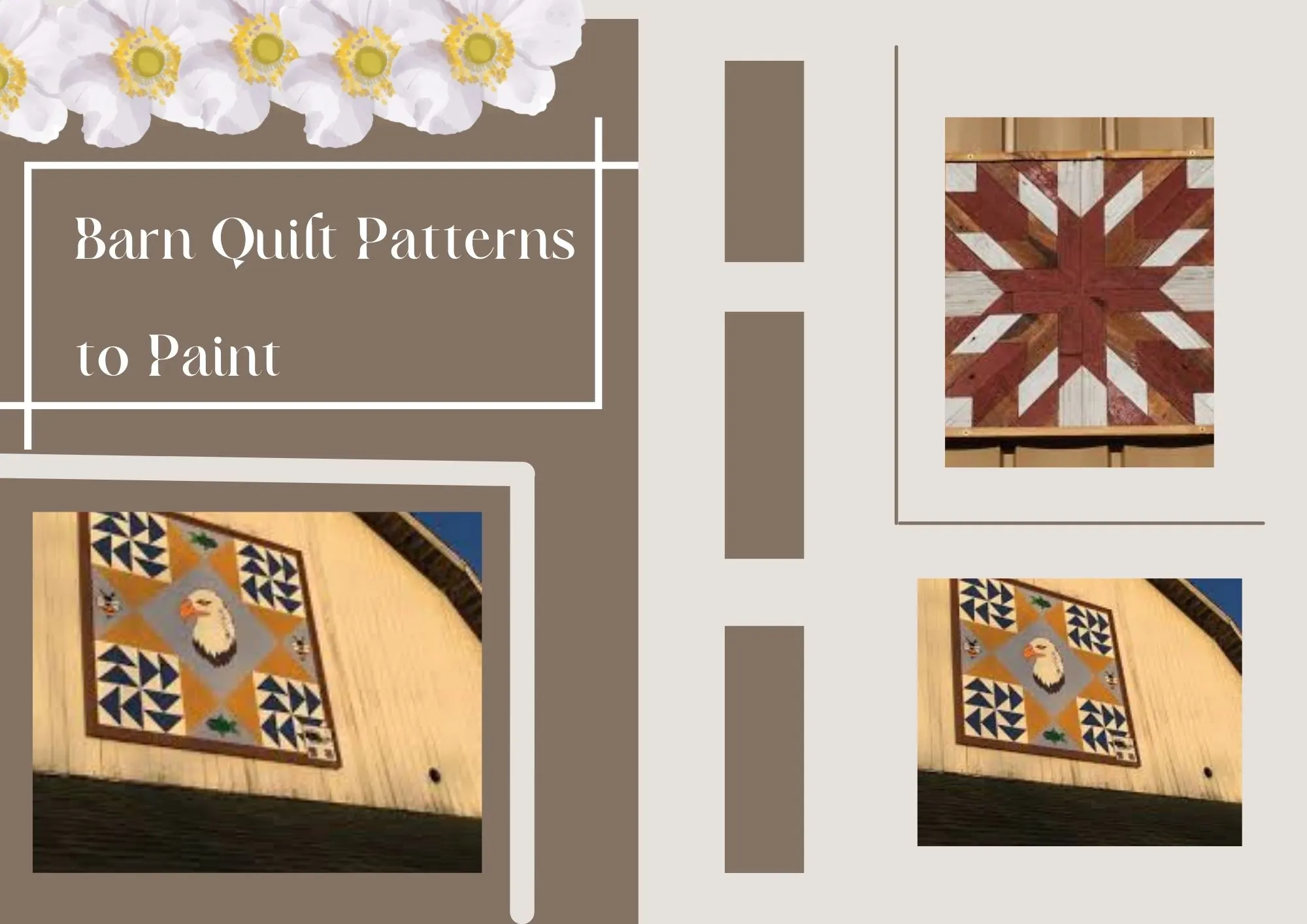 Barn Quilt Patterns to Paint