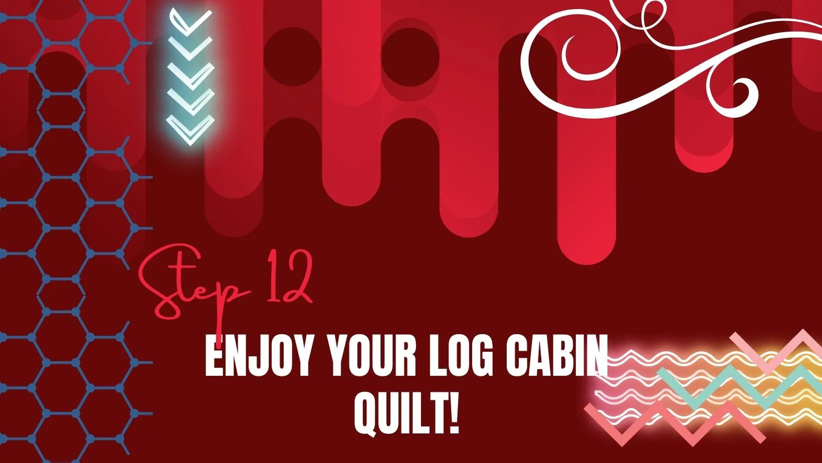 Enjoy your log cabin quilt