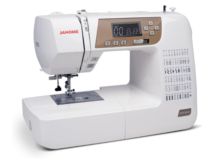 Best janome quilting sewing machine - Janome 3160QDC