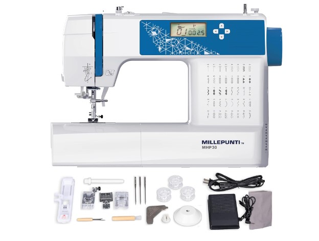 Best sewing machine for free motion quilting | MILLEPUNTI Computerized Sewing Machine