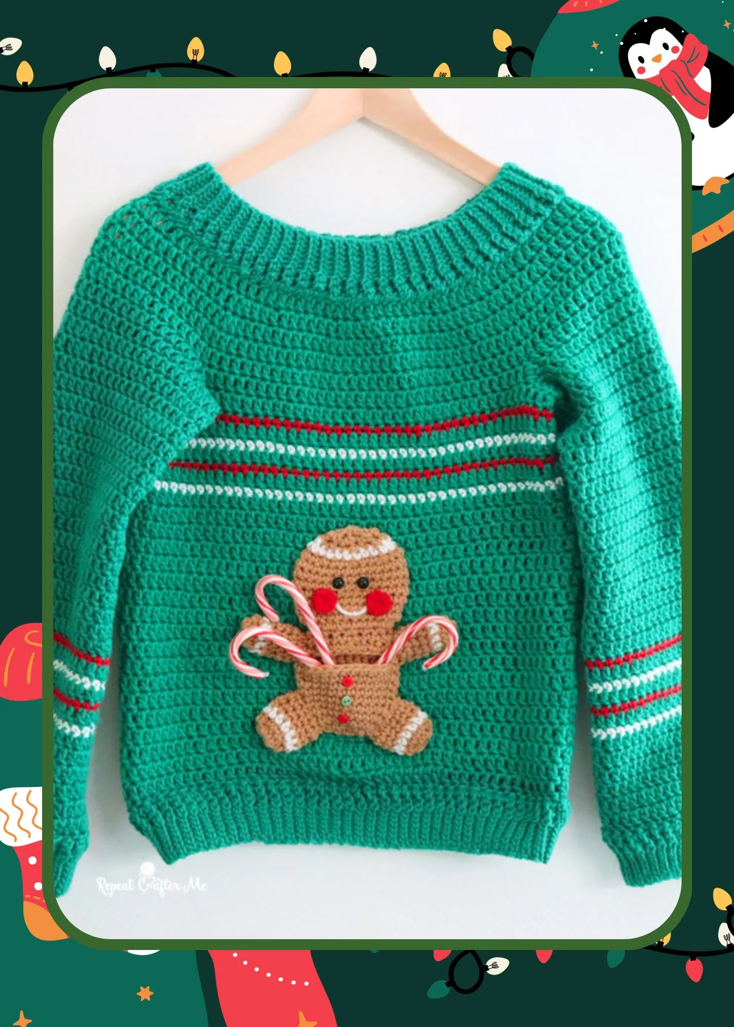 Crochet Ugly Christmas Sweater