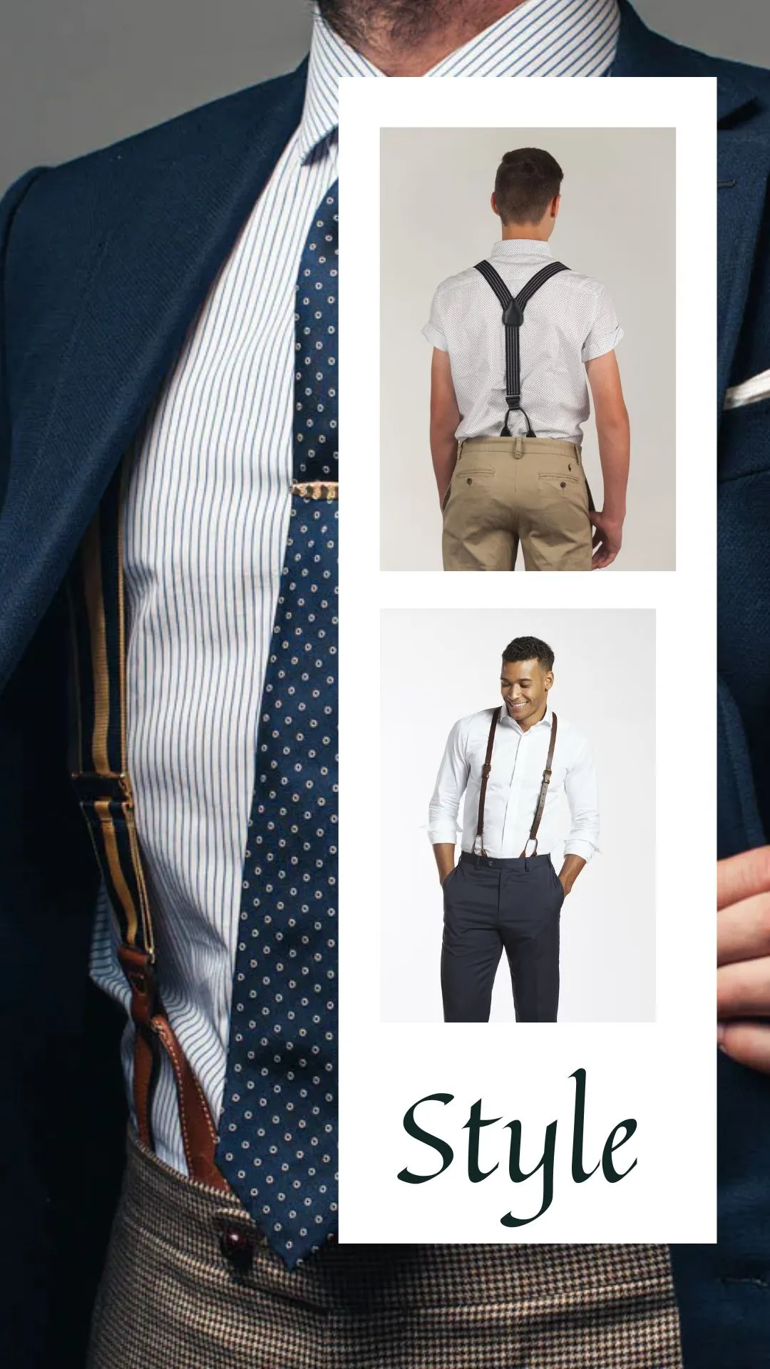 How to wear suspenders in 2023