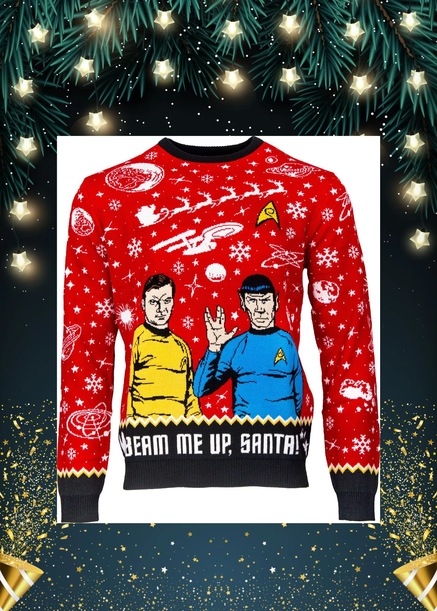 Star Trek Ugly Sweater