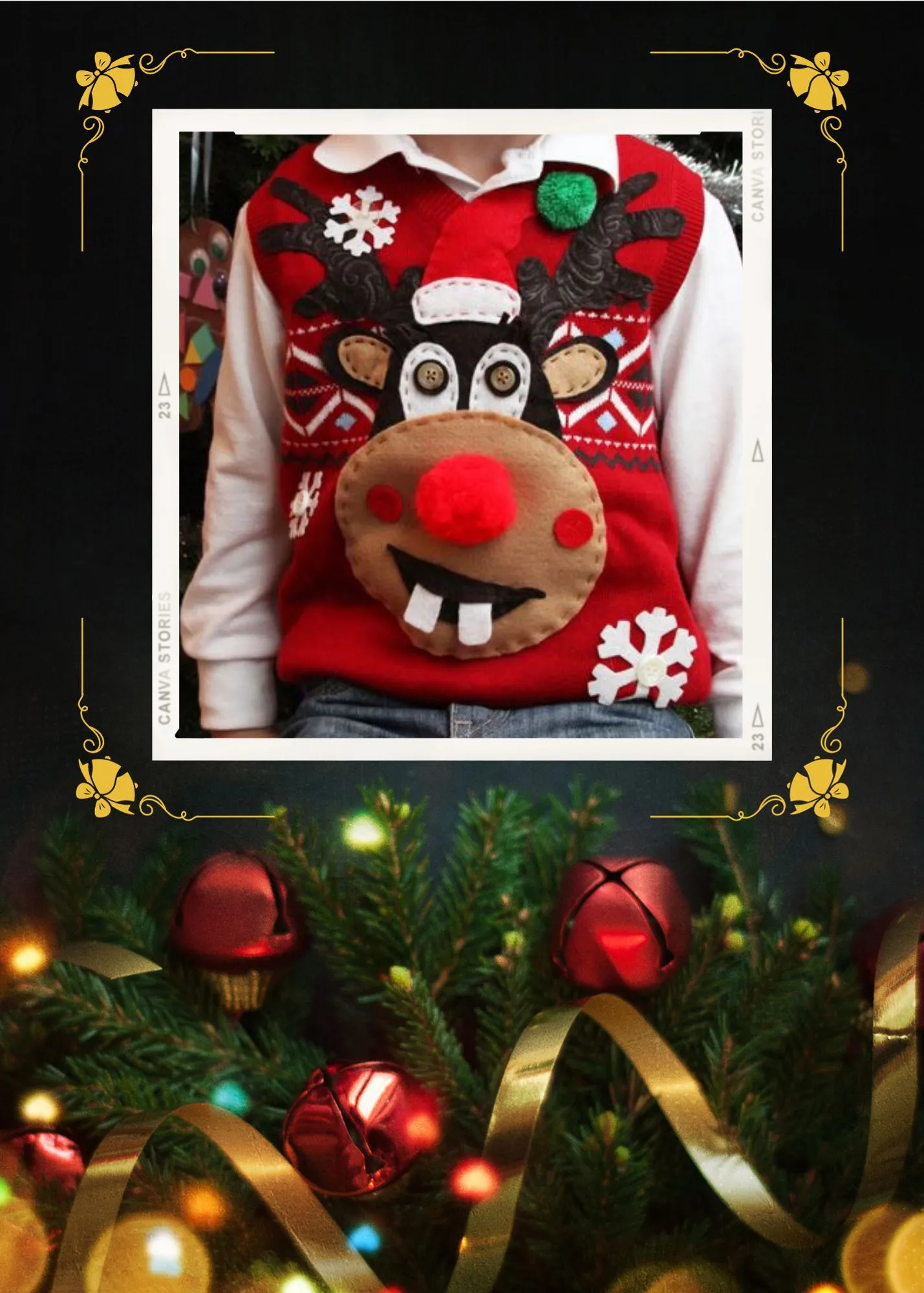 Ugly Christmas vest