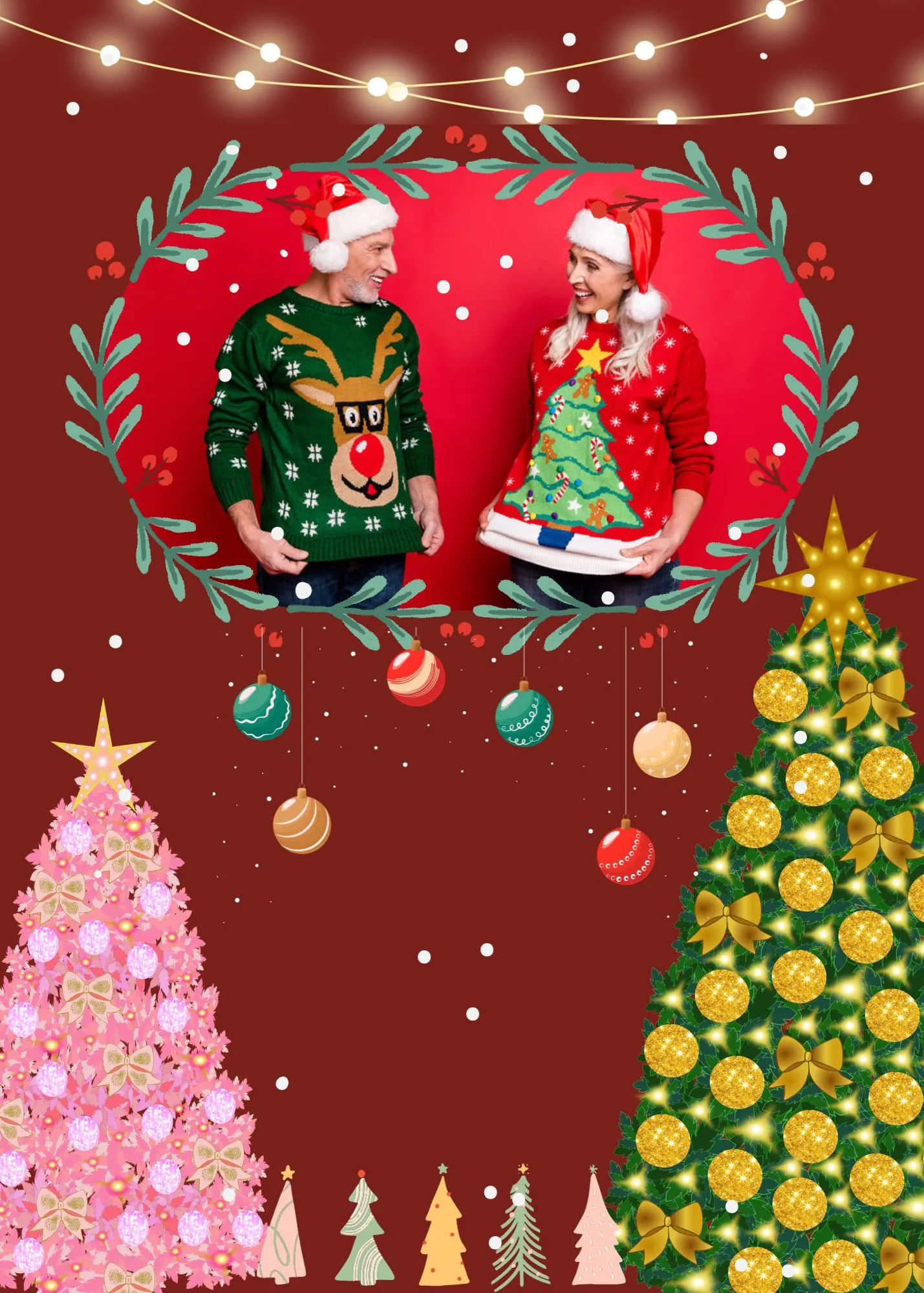 Create christmas outlet sweater