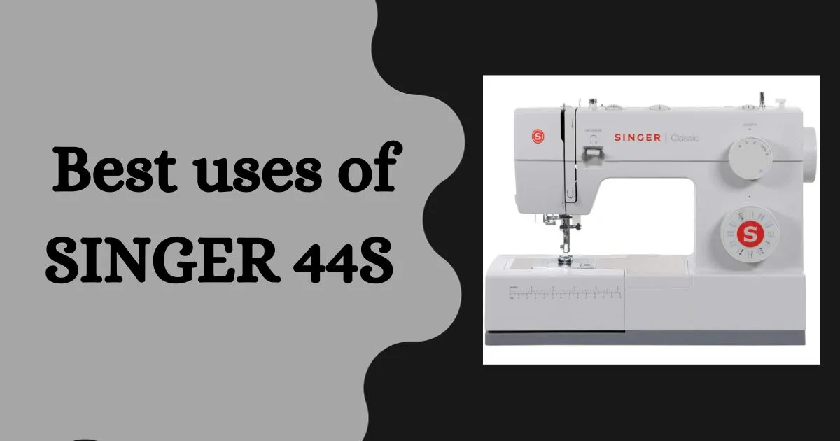 SINGER® Heavy Duty 44S Mechanical Sewing Machine, Powerful Performance,  Great for All Projects & Fabrics, Four Accessory Feet included, Easy to  Use, Professional Results 