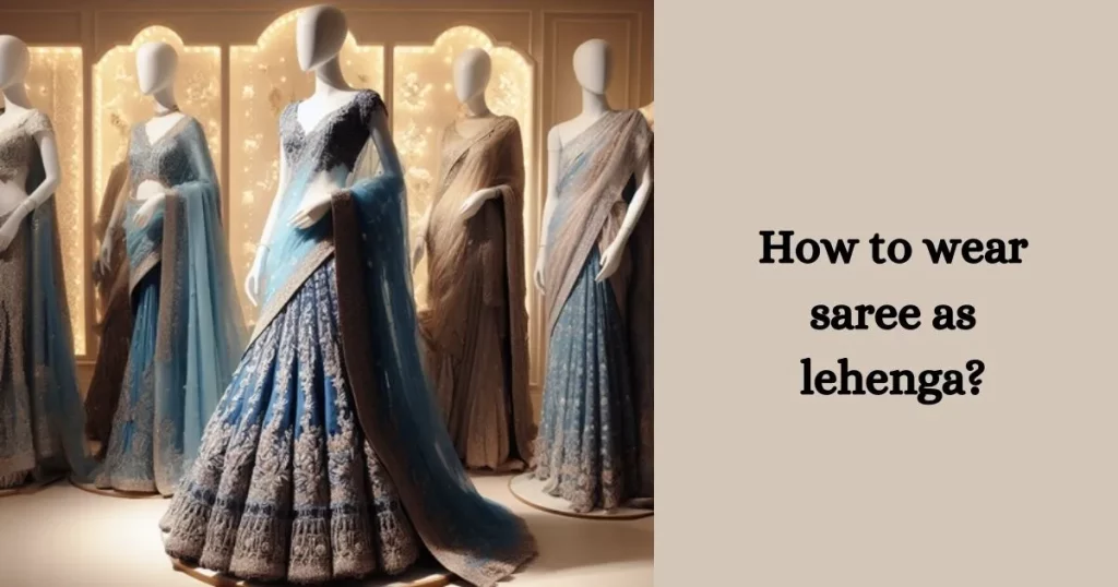 How-to-wear-saree-as-lehenga
