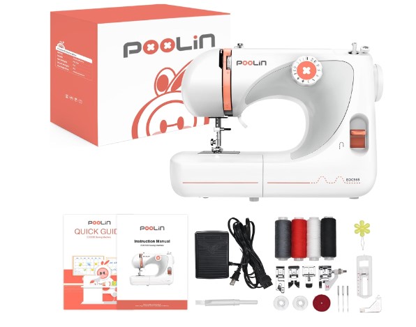 Best overall - Poolin Basic Sewing Machine for Children