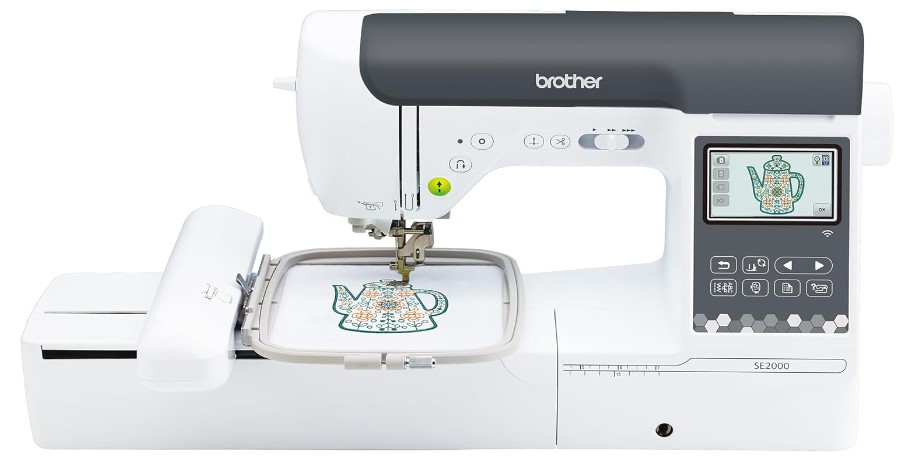 Best sewing and embroidery machine for beginners - Brother SE2000