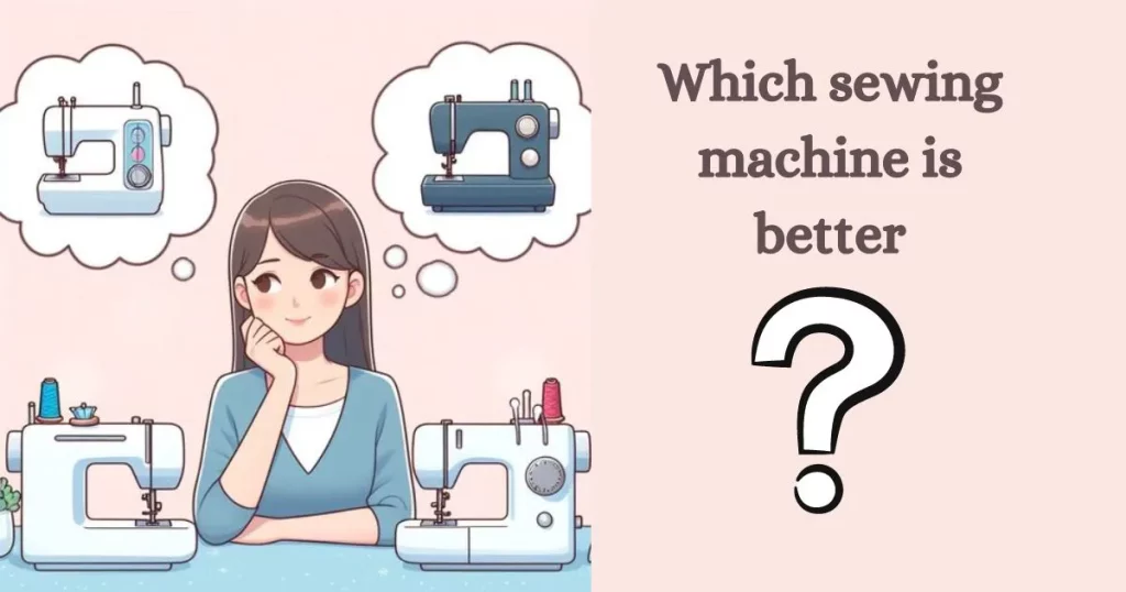 Which Sewing Machine Is Better