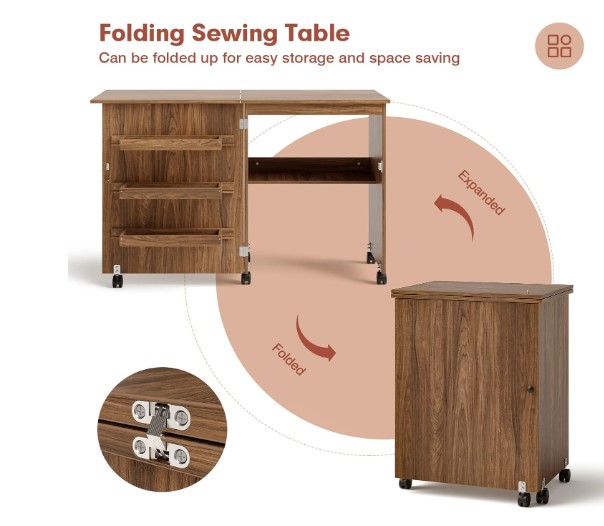 Giantex-folding-sewing-table